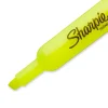 Sharpie® Tank Style Highlighters, Chisel Tip, Fluorescent Yellow, Box of 24