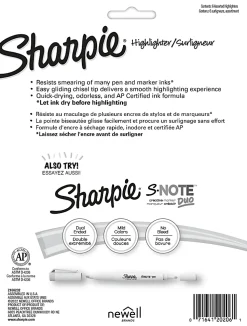 Sharpie® Tank-Style Highlighters, Chisel Tip, Mild Pastel Barrels, Mild Pastel Inks, Pack Of 6 Highlighters