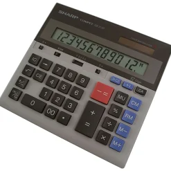Sharp QS-2130 12-Digit Dual-Power Desktop Calculator