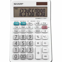 Sharp® White Series Desktop Calculator, EL-330WB