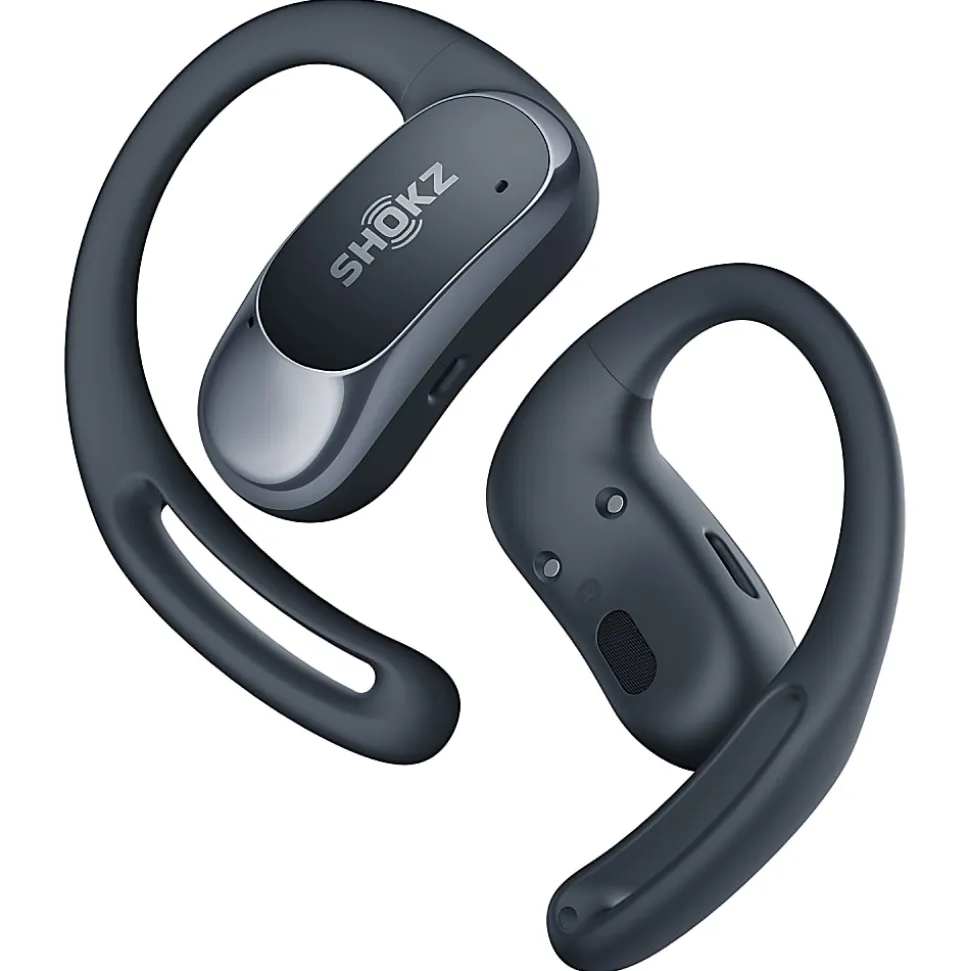 Shokz® OpenFit Air™ True Wireless Bluetooth® Open-Ear Earbuds With Charging Case, Black
