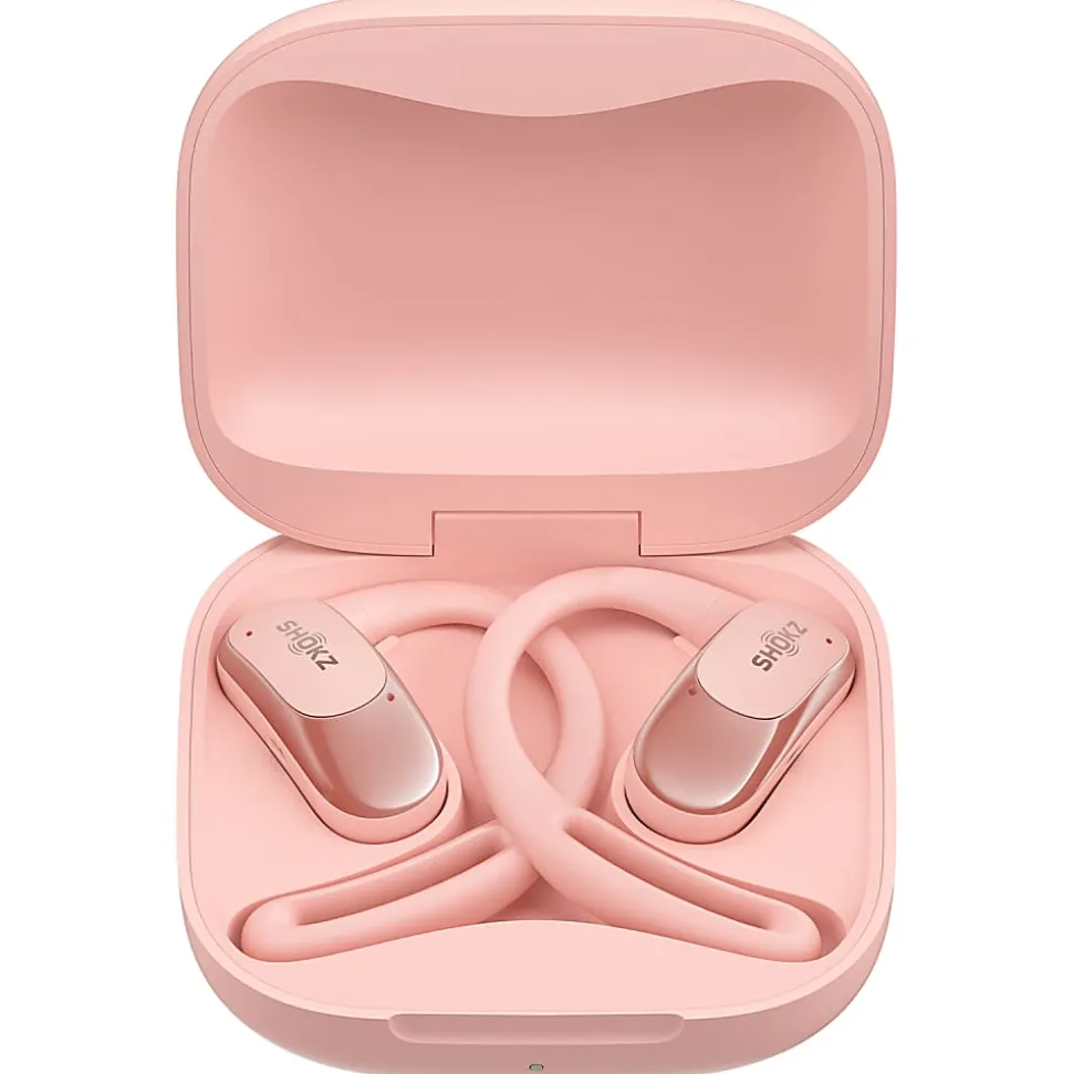 Shokz® OpenFit Air™ True Wireless Bluetooth® Open-Ear Earbuds With Charging Case, Pink