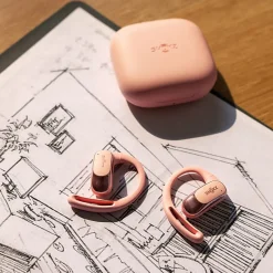 Shokz® OpenFit Air™ True Wireless Bluetooth® Open-Ear Earbuds With Charging Case, Pink