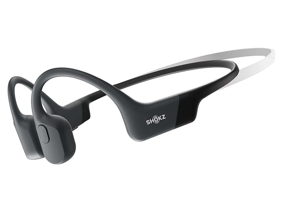 Shokz® OpenRun Mini Bone-Conduction Open-Ear Sport Headphones With Microphones, Black