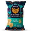 Siete Family Foods Kettle Cooked Potato Chips, Sea Salt, 5.5 Oz, Total Qty 6