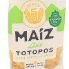 Siete Tortilla Chips, Maiz Lime Totopos, 7.5 Oz, Total Qty 6