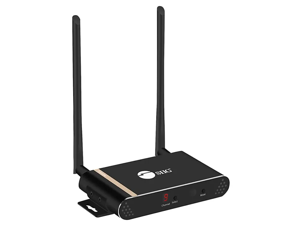 SIIG Dual Antenna Wireless Multi-Channel Expandable HDMI Extender, Transmitter, CEH23811S1