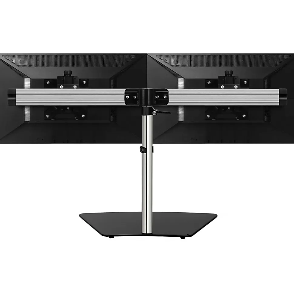 SIIG Easy-Adjust Dual Monitor Desk Stand - 13" to 27" - Up to 27" Screen Support - 35.20 lb Load Capacity - CEMT2011S1