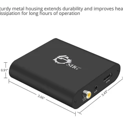 SIIG HDMI 2.0 to DisplayPort 1.2 Converter, 4Kx2K 60Hz, CEH22Z11S1