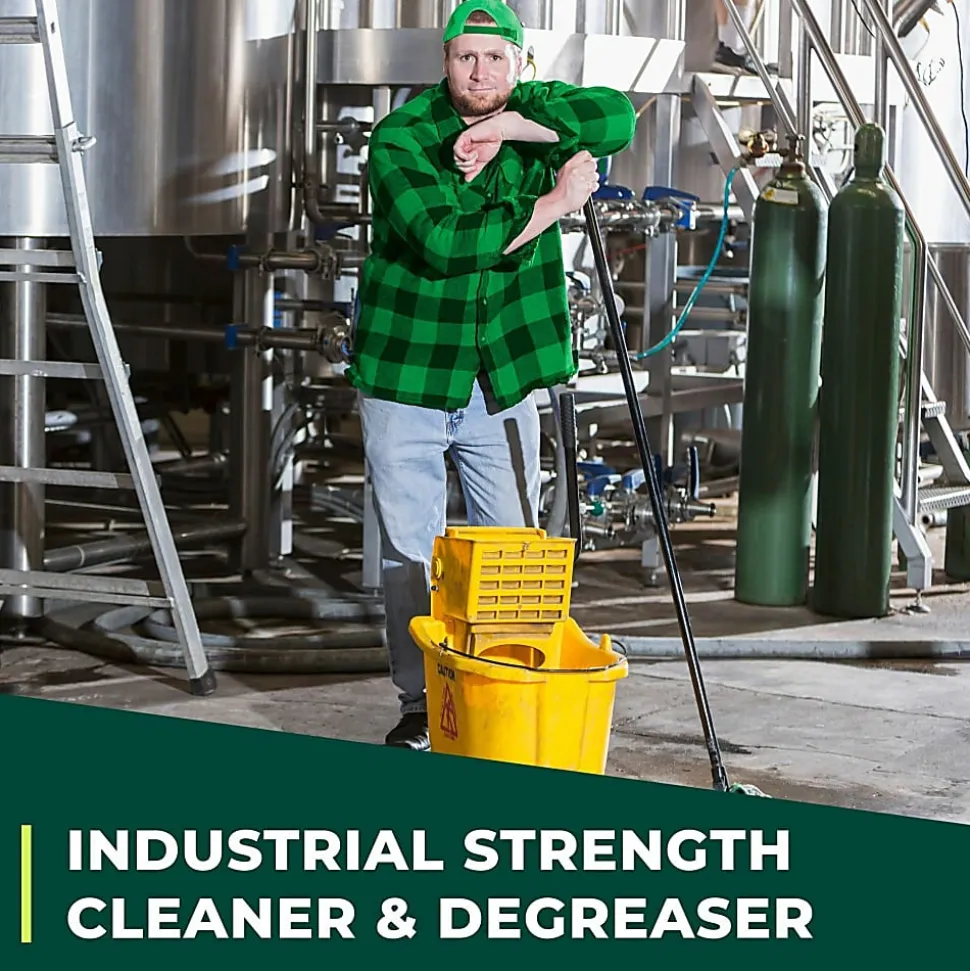 Simple Green® All-Purpose Industrial Degreaser/Cleaner, 128 Oz Bottle, Case Of 6