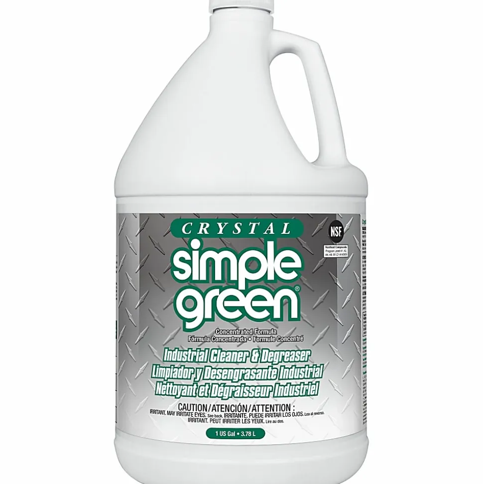 Simple Green Crystal Industrial Cleaner/Degreaser, 128 Oz, 19128