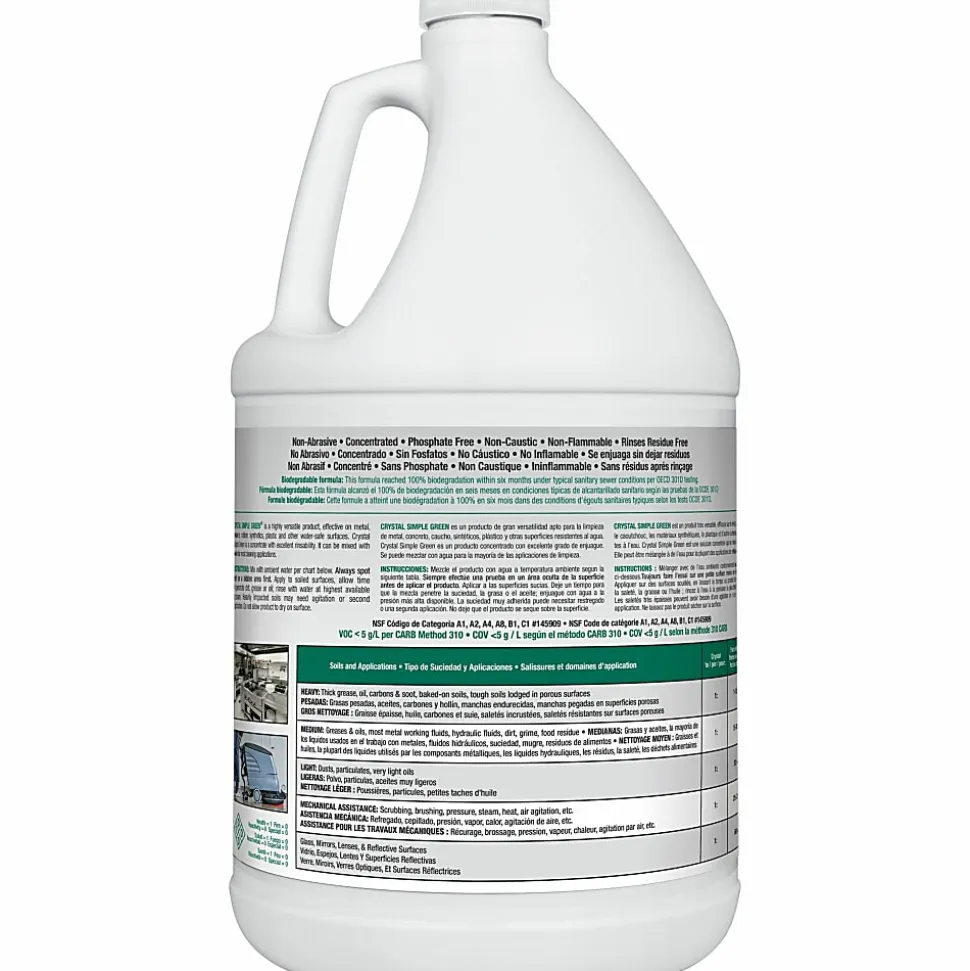Simple Green Crystal Industrial Cleaner/Degreaser, 128 Oz, 19128