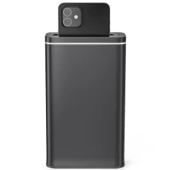 simplehuman Cleanstation Phone Sanitizer With UV-C Light, 7-5/8”H x 4-1/2”W x 2”D, Slate