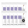 simplehuman Custom Fit Can Liners, 16 Gallon, 50% Recycled, White, Pack Of 200 Liners