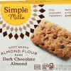 Simple Mills Soft Baked Bars, Dark Chocolate Almond, 1.19 Oz, Total Qty 6