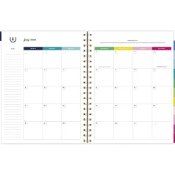 Simplified by Emily Ley for AT-A-GLANCE® Academic 2026-2027 Weekly Monthly Planner, Happy Stripe, Large, 8 1/2