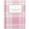 Simplified by Emily Ley for AT-A-GLANCE® Academic 2026-2027 Customizable Weekly Monthly Planner, Oversized Plaid, Small, 5 1/2" x 8 1/2"