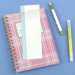Simplified by Emily Ley for AT-A-GLANCE® Academic 2026-2027 Customizable Weekly Monthly Planner, Oversized Plaid, Small, 5 1/2