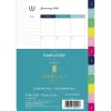 Simplified by Emily Ley for AT-A-GLANCE® 2026 Monthly Refill, Loose-Leaf, Desk Size, 5 1/2" x 8 1/2"