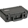 SKB Cases iSeries Injection-Molded Mil-Standard Waterproof Case With Cubed Foam And Cushion Grip Handle, 10-3/4"H x 6-1/8"W x 3-1/4"D, Black