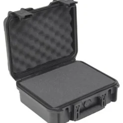 SKB Cases iSeries Injection-Molded Mil-Standard Waterproof Case With Foam, 12"H x 9"W x 4-1/2"D, Black