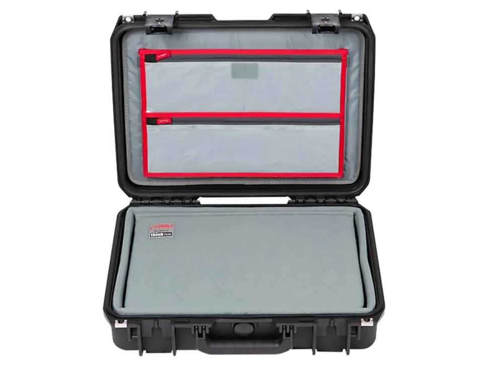 SKB Cases iSeries Laptop Case With Think Tank Interior, 5-1/2” x 15-3/16” x 19-3/4”, Black