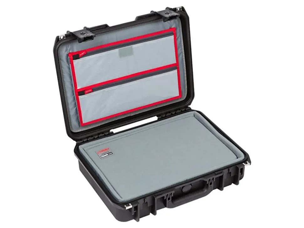 SKB Cases iSeries Laptop Case With Think Tank Interior, 5-1/2” x 15-3/16” x 19-3/4”, Black