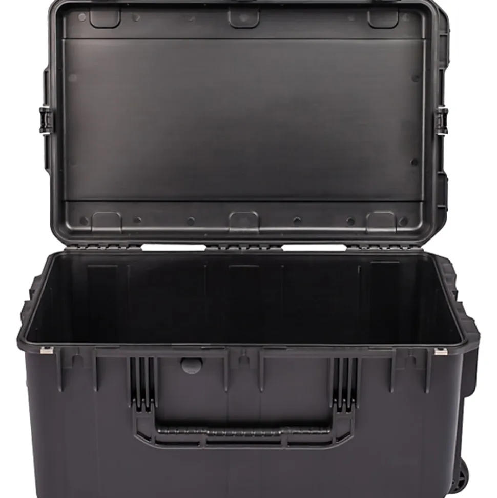 SKB Cases iSeries Large Protective Case With Cubed Foam And Wheels, 29" x 18" x 14", Black