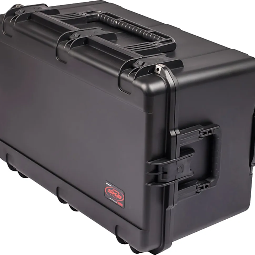 SKB Cases iSeries Large Protective Case With Cubed Foam And Wheels, 29" x 18" x 14", Black