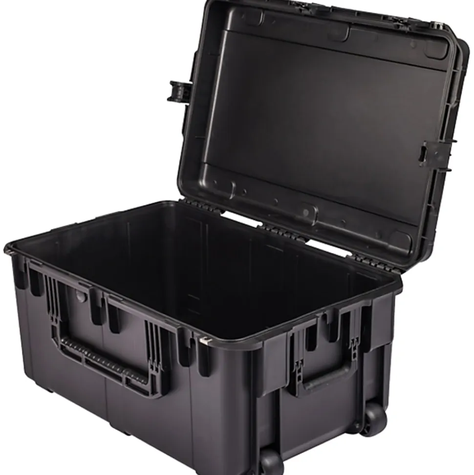 SKB Cases iSeries Large Protective Case With Cubed Foam And Wheels, 29" x 18" x 14", Black
