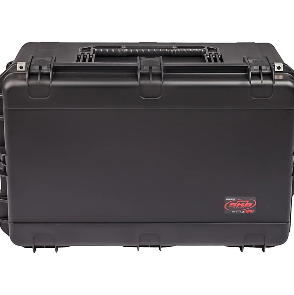 SKB Cases iSeries Large Protective Case With Cubed Foam And Wheels, 29" x 18" x 14", Black