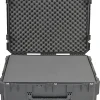 SKB Cases iSeries Pro Audio Utility Case With Cubed Foam Handle And Wide-Set Double Wheels, 30-3/4"H x 26"W x 15-1/2"D, Black