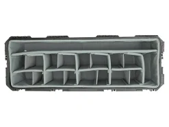 SKB Cases iSeries Protective Case With Padded Dividers And Wheels, 41-1/2