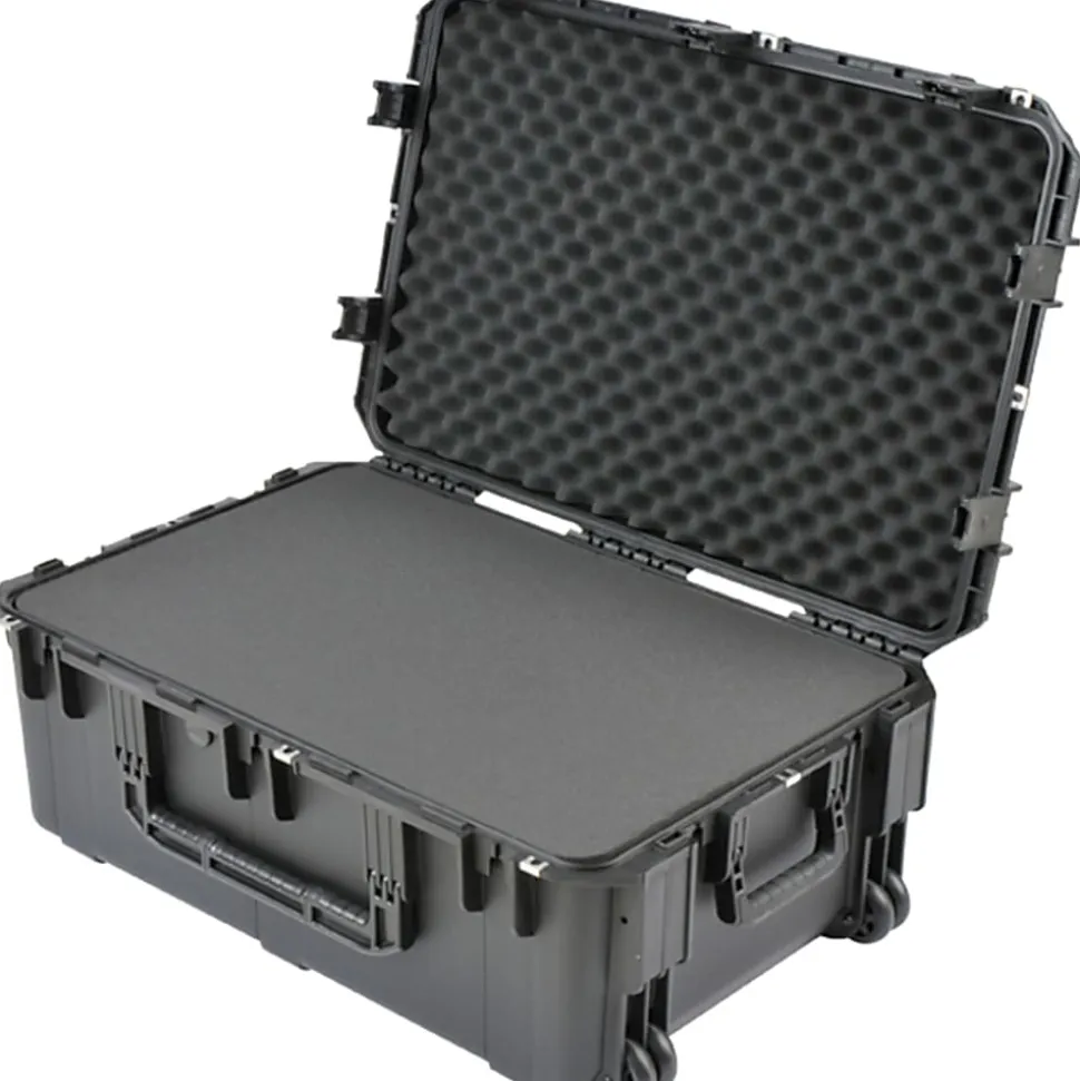 SKB Cases i Series Protective Case With Wheels And Foam, 33-1/2" x 19-1/2" x 12", Black