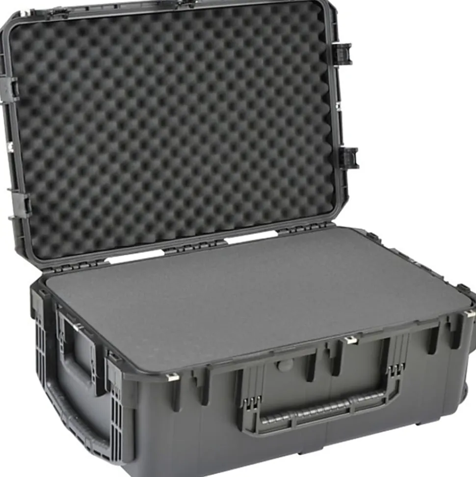 SKB Cases i Series Protective Case With Wheels And Foam, 33-1/2" x 19-1/2" x 12", Black