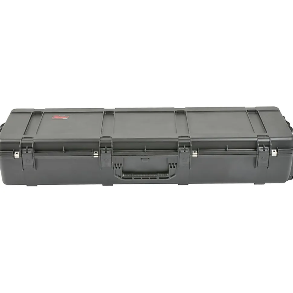 SKB Cases iSeries Protective Case With Foam And Wheels, 56" x 16" x 9", Black