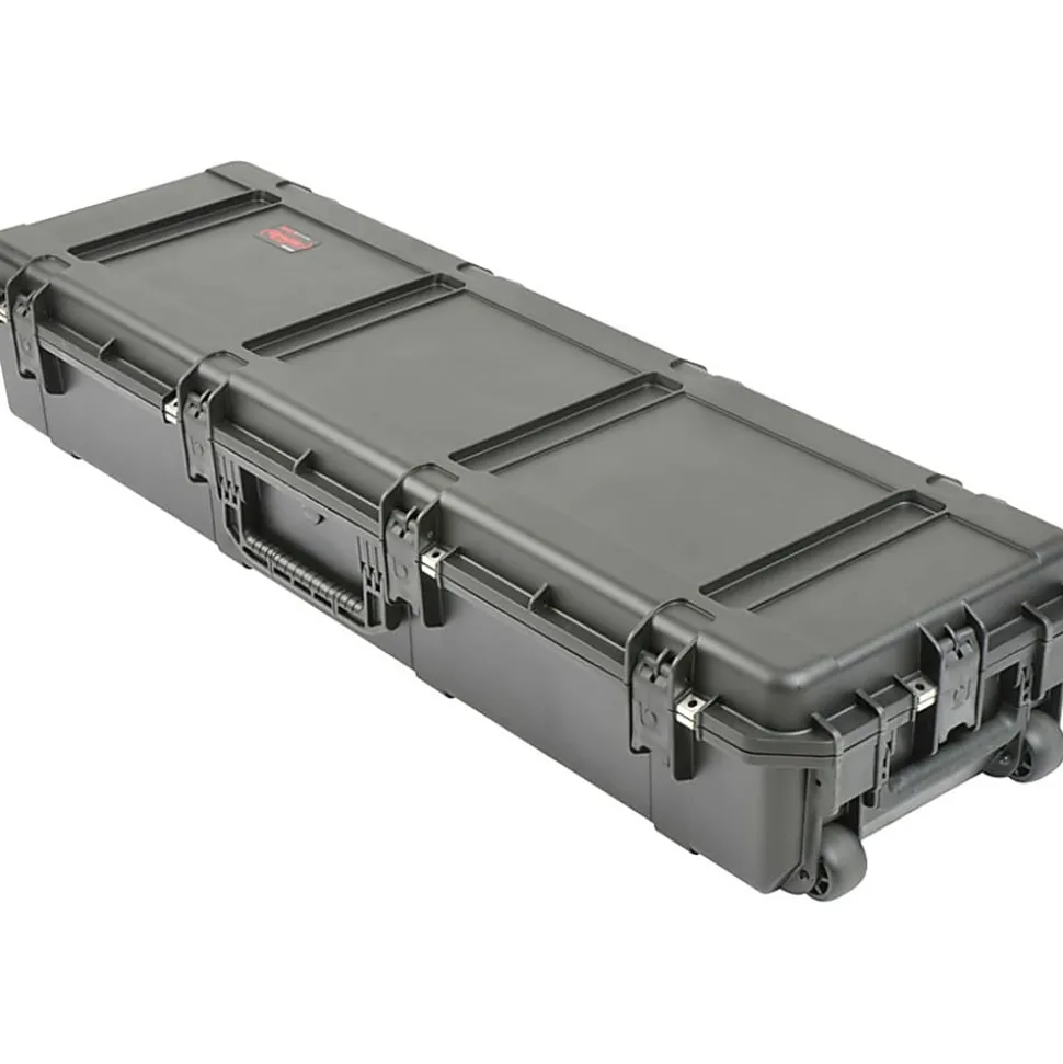 SKB Cases iSeries Protective Case With Foam And Wheels, 56" x 16" x 9", Black