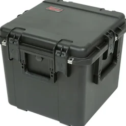 SKB Cases iSeries Protective Case With Cubed Foam Pull-And-Pluck, 17"H x 17"W x 15-3/4"D, Black