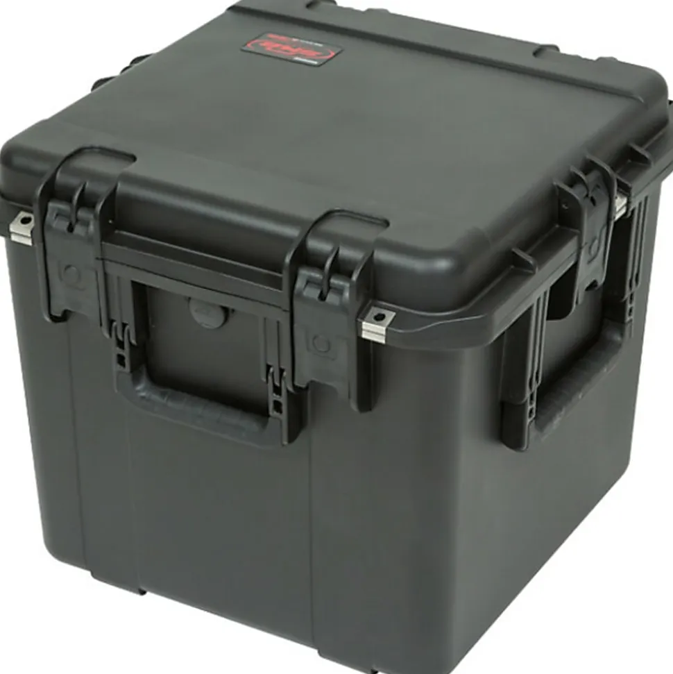 SKB Cases iSeries Protective Case With Cubed Foam Pull-And-Pluck, 17"H x 17"W x 15-3/4"D, Black