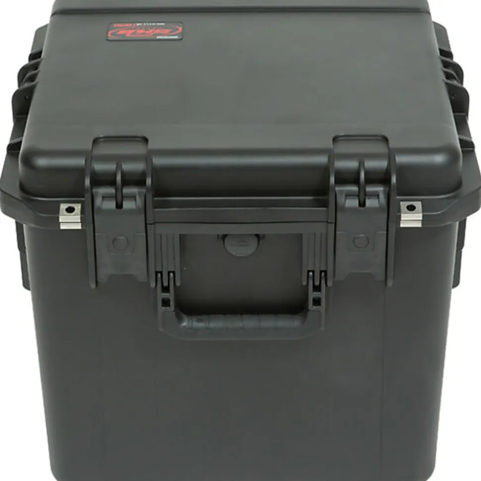 SKB Cases iSeries Protective Case With Cubed Foam Pull-And-Pluck, 17"H x 17"W x 15-3/4"D, Black