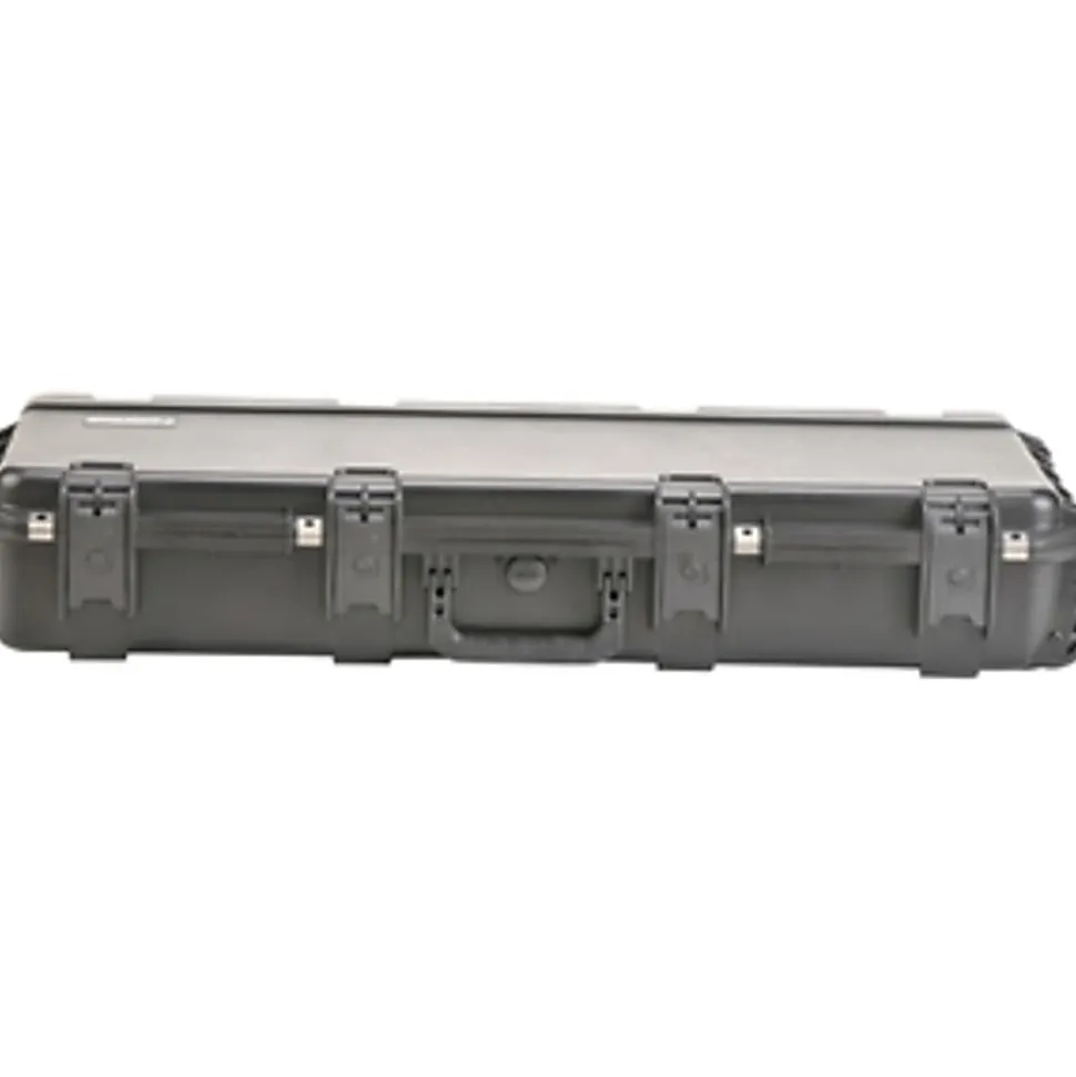 SKB Cases iSeries Protective Case With Foam And Wheels, 36-1/2" x 14-1/2" x 6", Black