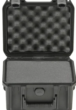 SKB Cases iSeries Protective Case With Cubed Foam, 9-3/8” x 7-3/8” x 9-3/4”, Black