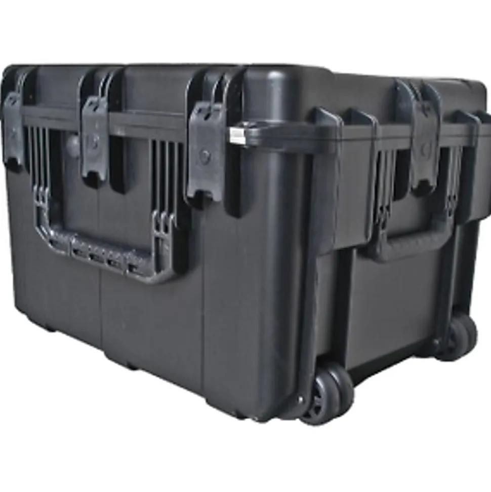 SKB Cases iSeries Protective Case With Foam And Wheels, 23" x 17" x 14", Black