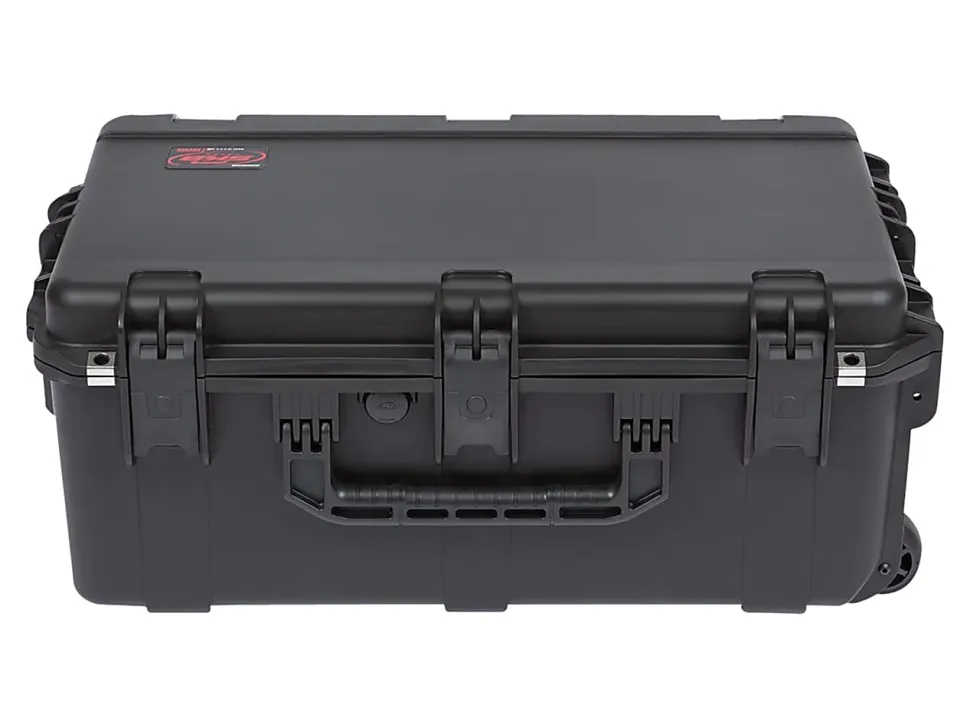 SKB Cases iSeries Protective Case With Cubed Foam And Wheels, 26" x 15" x 10", Black