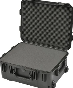 SKB Cases iSeries Protective Case With Cubed Foam And Wheels, 19" x 14-3/8" x 8", Black