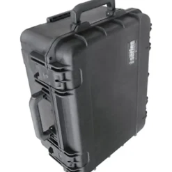 SKB Cases iSeries Protective Case With Cubed Foam And Wheels, 19" x 14-3/8" x 8", Black