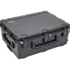 SKB Cases iSeries Protective Case With Padded Dividers And Wheels, 10-9/16" x 29" x 22", Gray