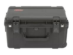 SKB Cases i Series Protective Case With Cubed Foam And Wheels, 20" x 11-1/2" x 10-1/2", Black