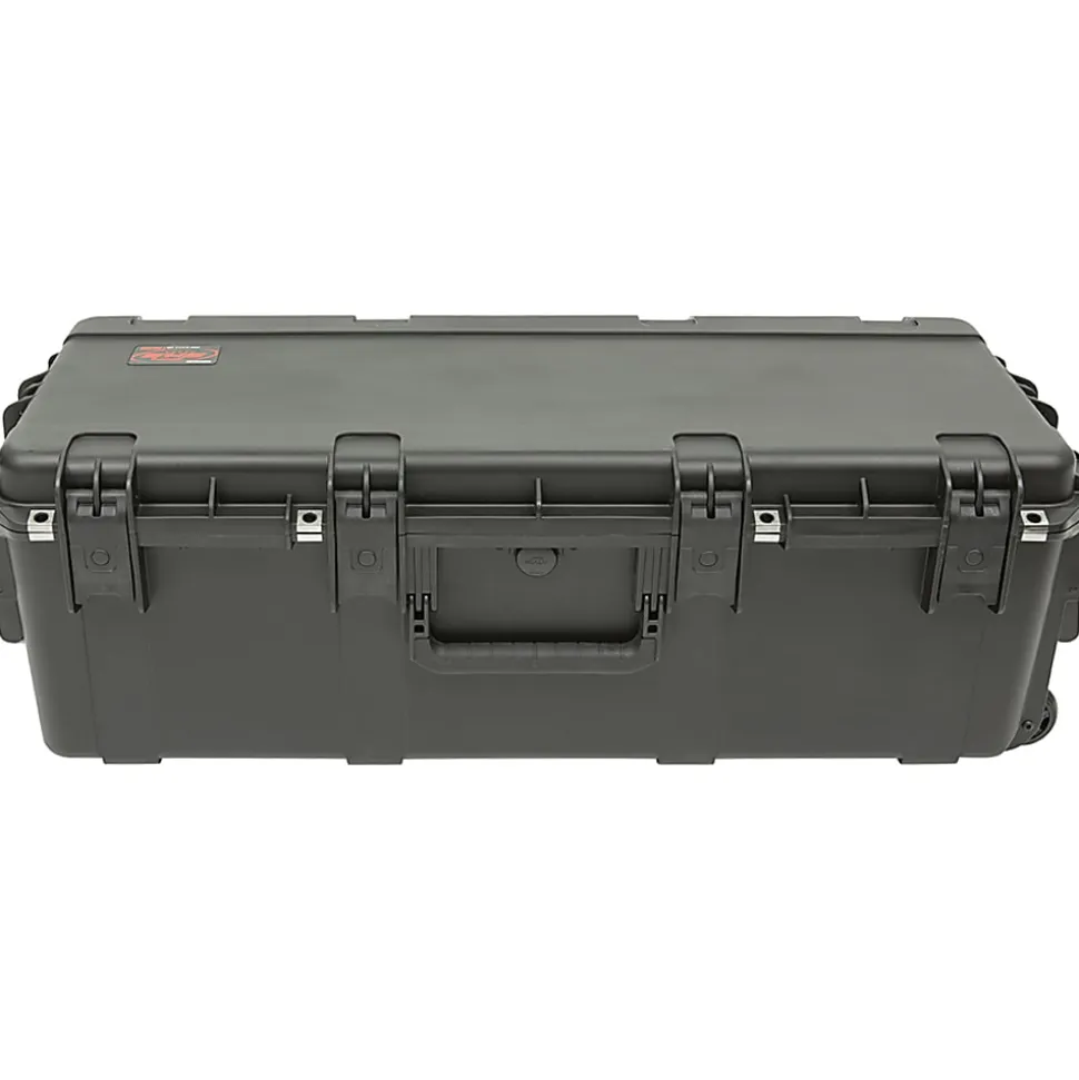 SKB Cases i Series Protective Case With Padded Dividers And Wheels, 12" x 13" x 36", Black