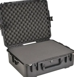 SKB Cases iSeries Protective Case With Foam And Wheels, 22" x 15-1/2" x 8", Black